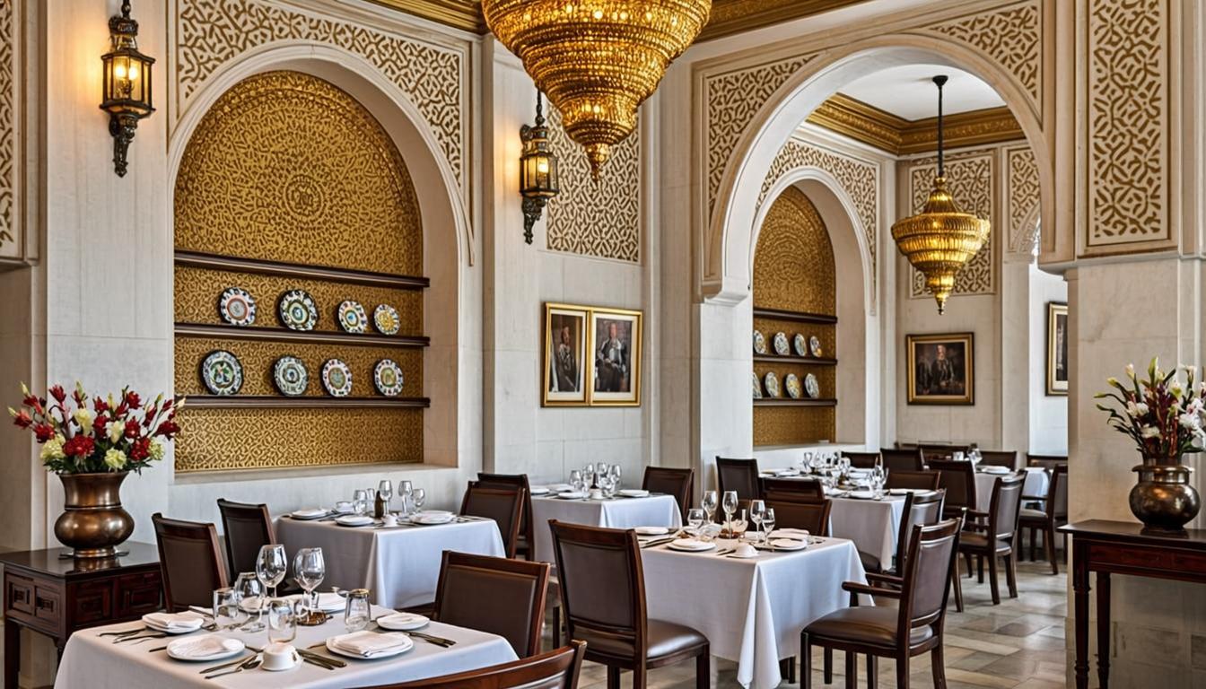 Salle du restaurant Adjia Mamy Diop